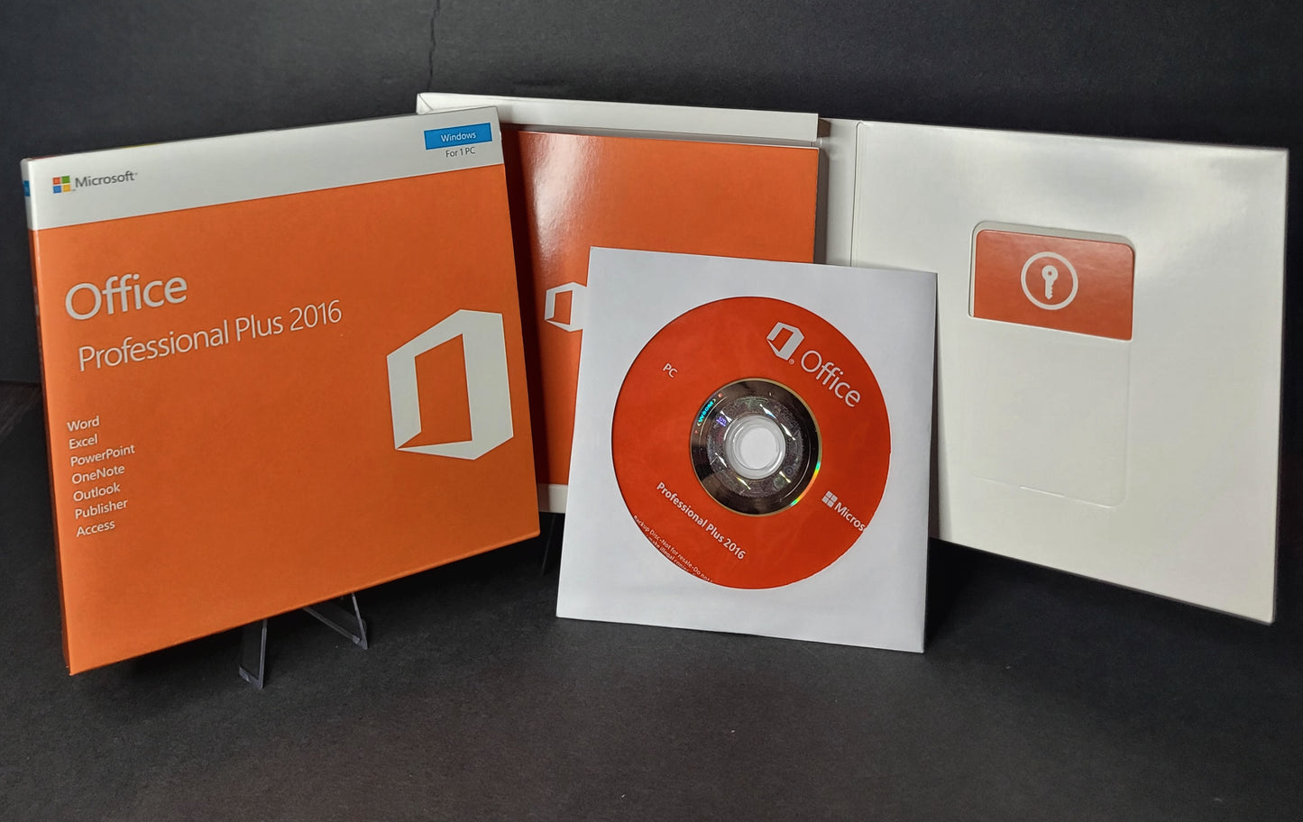 MS Office Pro Plus 2016 DVD and Activation Key