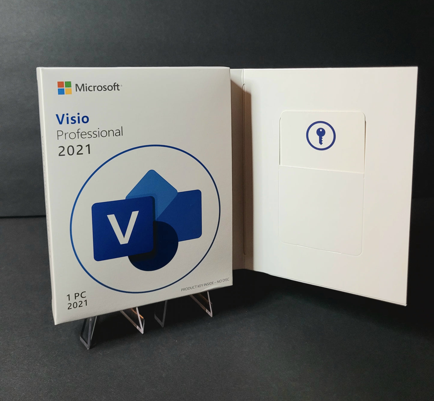 MS Visio 2021 Pro Activation Card Retail Box. Please Read Description.