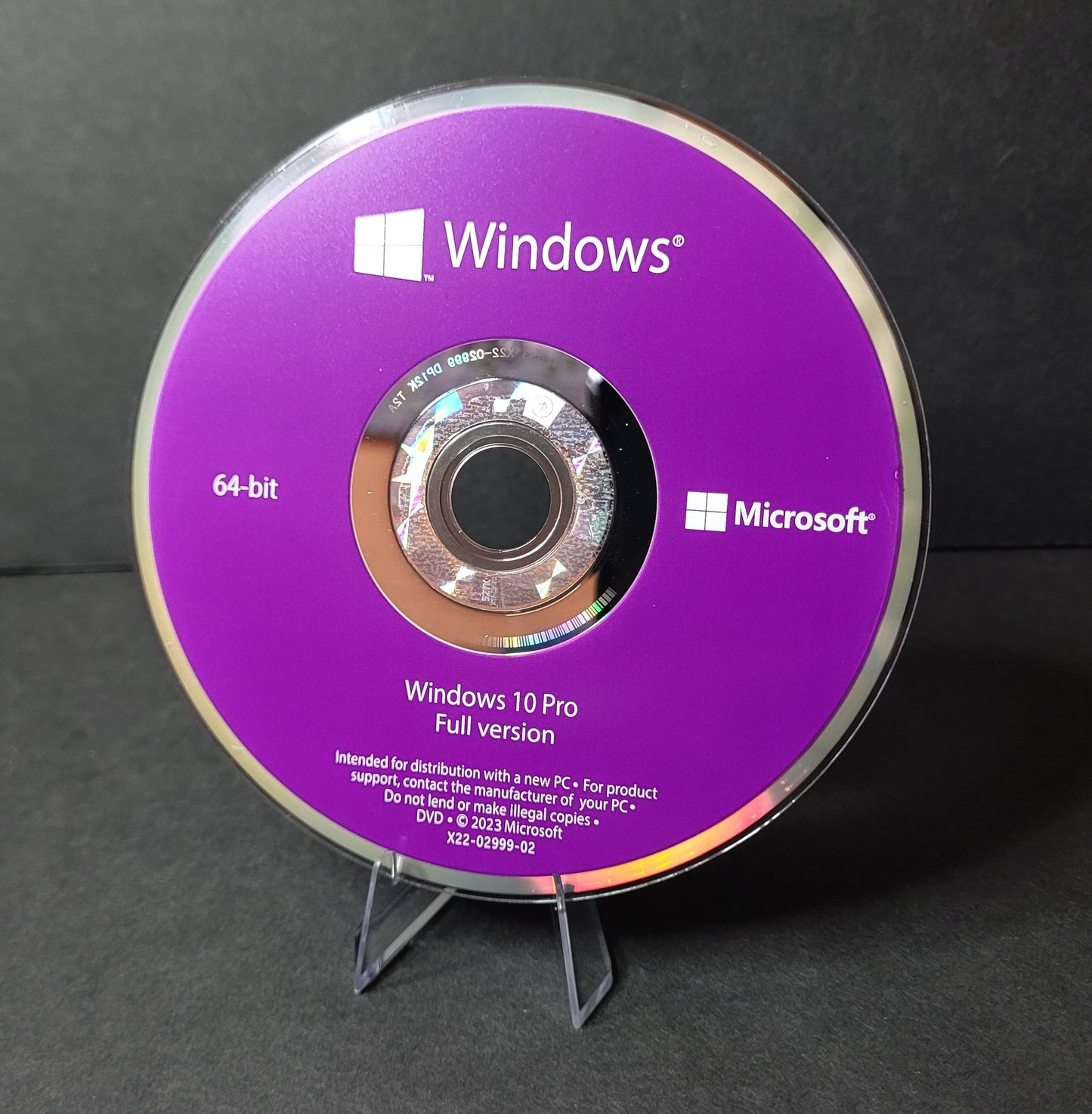 MS Win 10 Pro 64 Bit DVD and Product Key