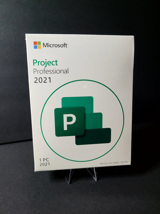 Microsoft Project 2021 Pro Retail box.  Please Read Description