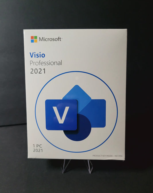 MS Visio 2021 Pro Activation Card Retail Box. Please Read Description.